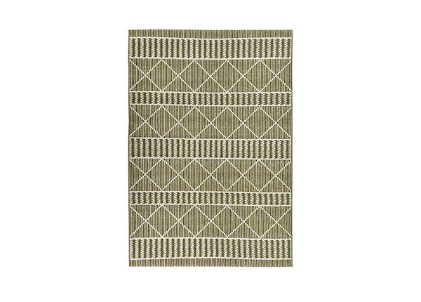 Ковер Tom Tailor Funky Outdoor Geometric, 120x180 см зеленый