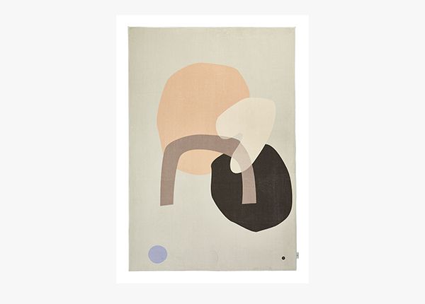 Ковер Tom Tailor Shapes, 160x230 см бежевый/ мульти
