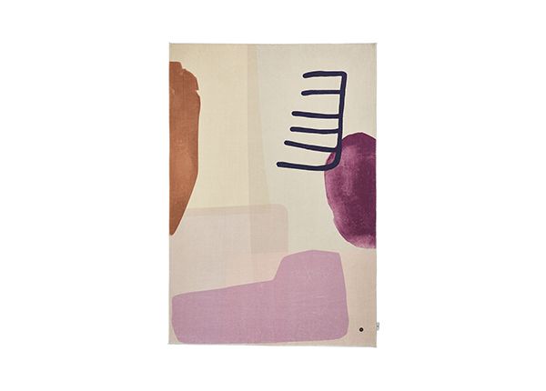 Ковер Tom Tailor Shapes, 160x230 см фиолетовый/ мульти