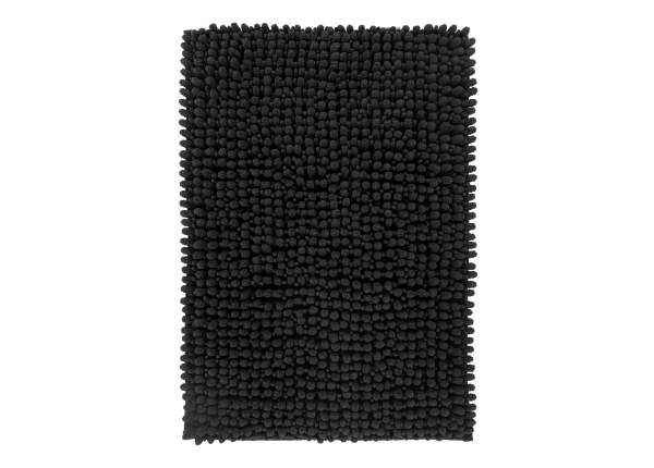 Коврик для ванной комнаты Fluffy Black 50x90 cm