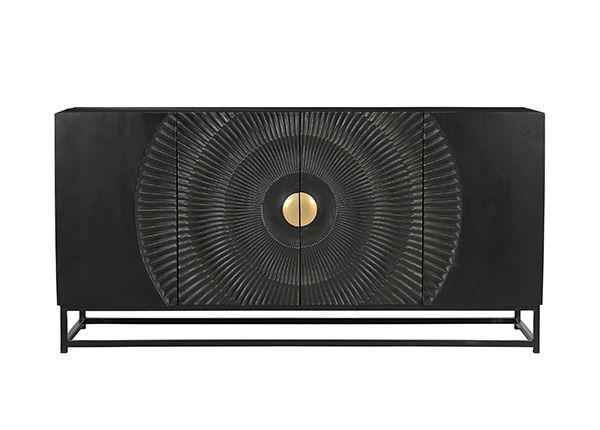 Комод Black Smooth 150 см