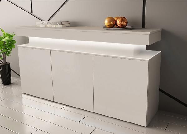Комод Glossa 160 cm + LED