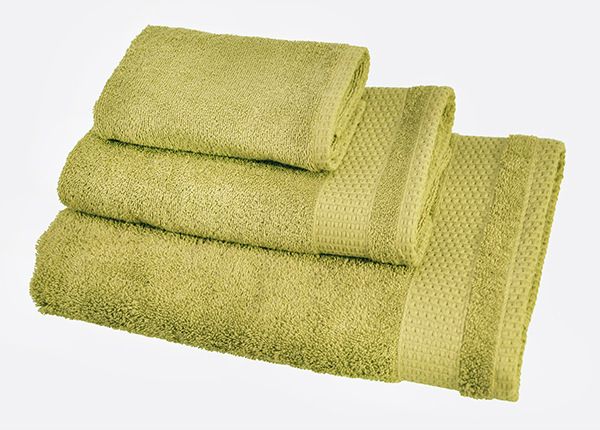 Комплект махровых полотенец Madison зелёный, 3 шт