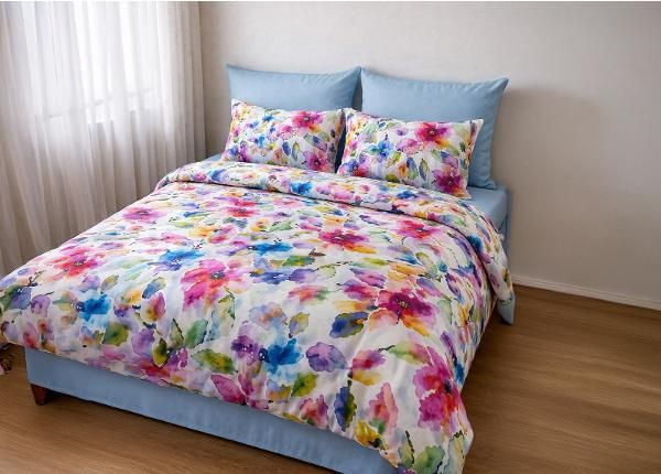 Комплект постельного белья Vibrance: пододеяльник 220 × 205 см + 2 наволочки 50 × 60 см