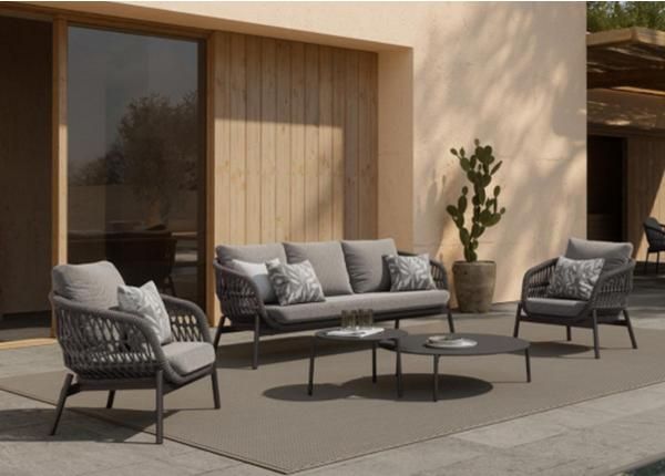 Комплект садовой мебели Bari темный