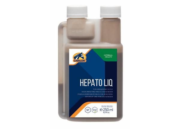 Кормовая добавка для лошадей hepato liq 250 мл