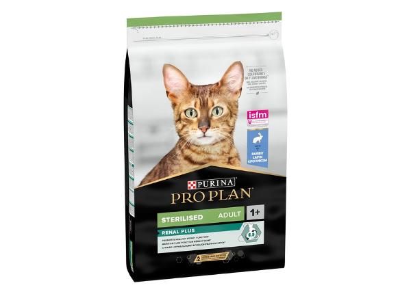 Корм для кошек Purina Pro Plan Sterile Optirenal кролик 10 кг