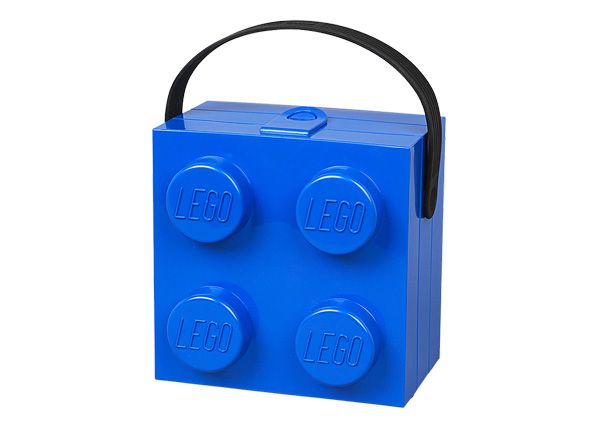 Коробка для хранения с ручкой LEGO 4
