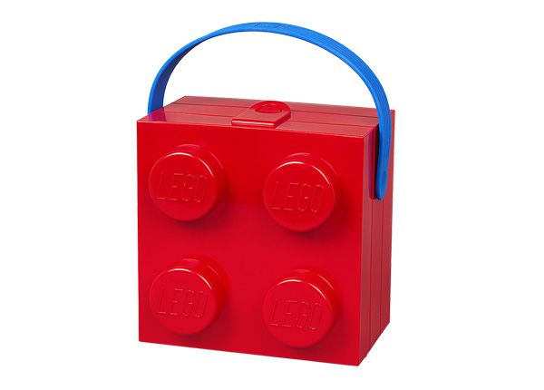 Коробка для хранения с ручкой LEGO 4