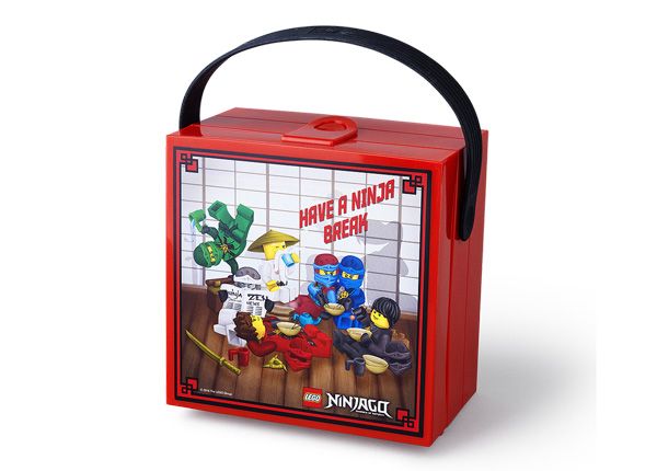 Коробка для хранения с ручкой LEGO Ninjago