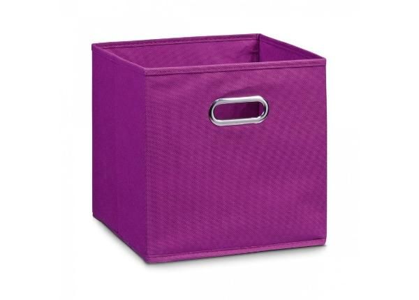 Коробка из ткани, фиолетовая