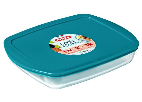 Коробка/форма для выпечки Pyrex 1,6 л, низкая