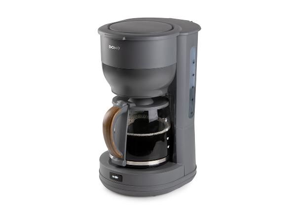 Кофеварка Domo 1.25L антрацит