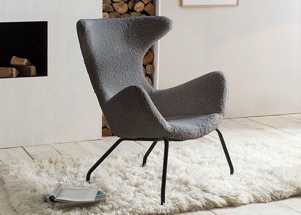 Кресло, серый