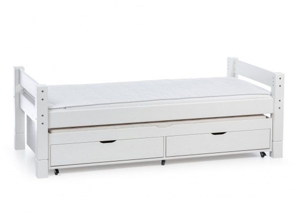 Кровать кровать Lahe 90x200 cm + дополнительная кровать с ящиками