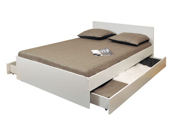 Кровать с двумя ящиками Oslo 160x200 cm