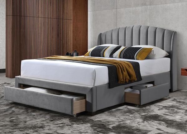 Кровать с ящиком для белья 180x200 cm