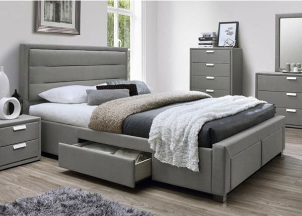 Кровать Caren с матрасом 160x200 cm