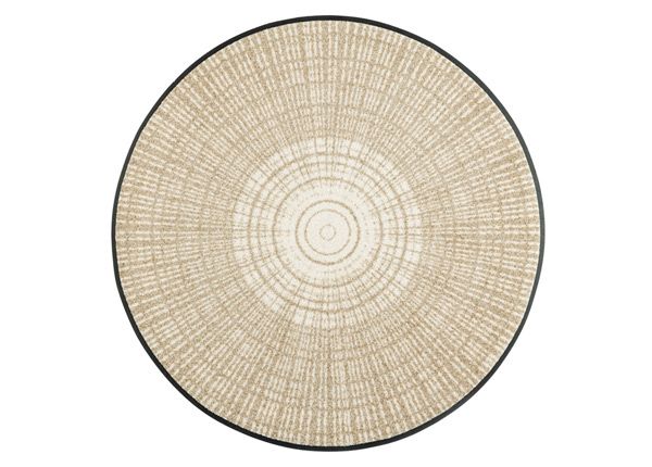 Круглый ковер Cascara beige Ø 145 см