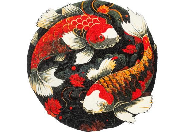 Круглый ковер Koi Couple Ø 120 см