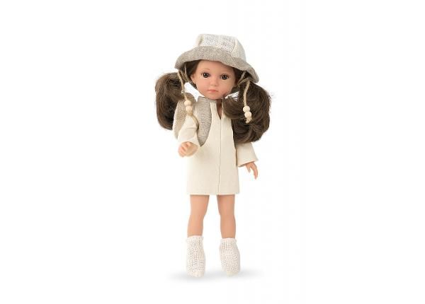 Кукла в льняной одежде Carole Arias 36 см