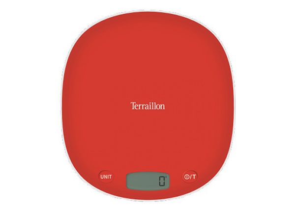 Кухонные весы Terraillon Macaron+re-cycle Coquelicot Rouge