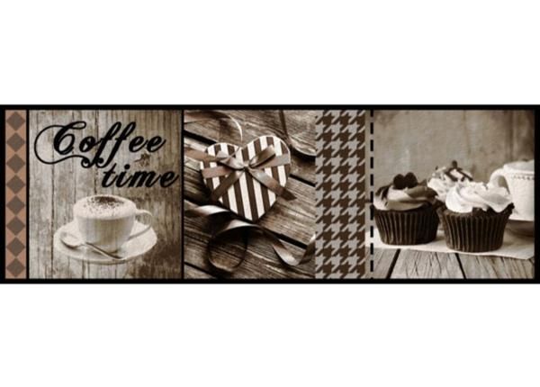 Кухонный коврик Coffee Time Taupe 50x150 см