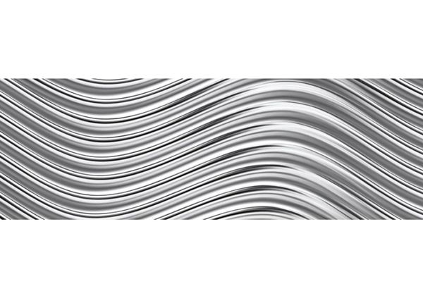 Кухонный фартук Silver rippling 180x60 см