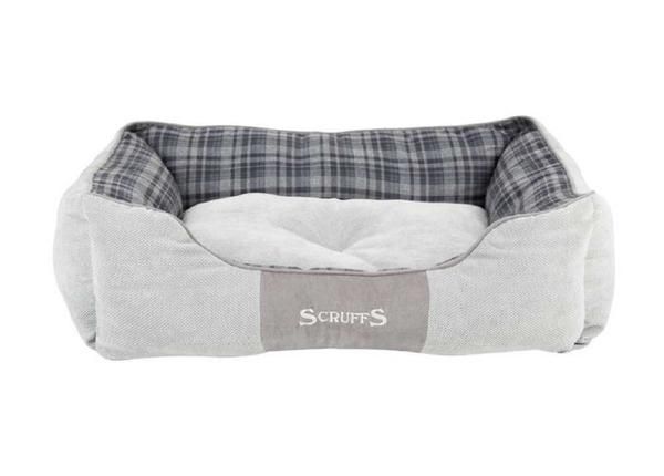 Лежанка для собак Scruffs Highland Box Bed M серая