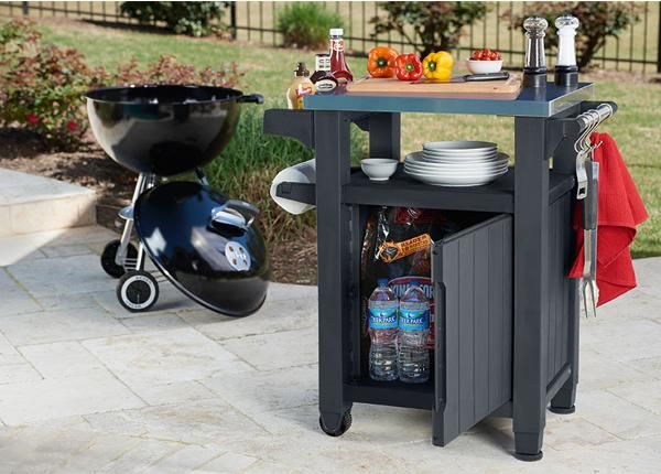 Летняя кухня Keter Unity L 52x82 см, графит