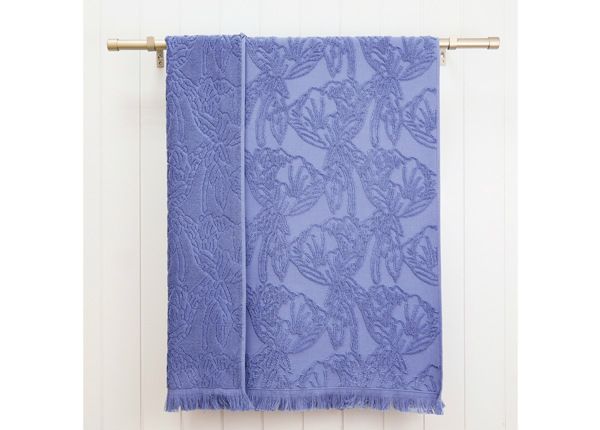 Махровое полотенце Blossom, лиловый 48x90 cm