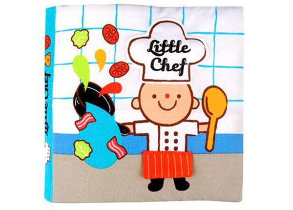 Мягкая развивающая книжка "Маленький шеф-повар"