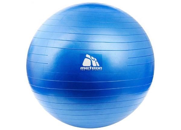 Мяч для фитнеса Meteor с помпой 65 см синий 31133