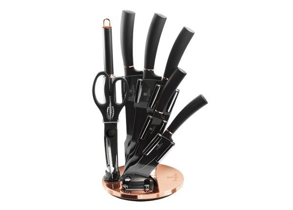 Набор ножей с подставкой Berlinger Haus Black Rose из 8 предметов