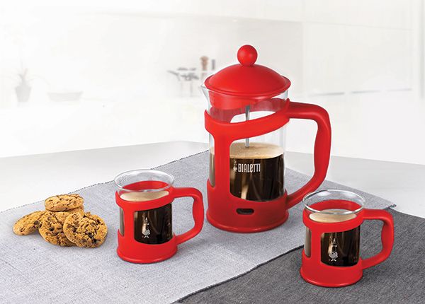 Набор френч-пресс с 2 кружками Bialetti 0004651
