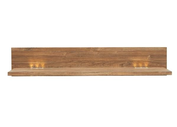 Навесная полка 139 см + LED