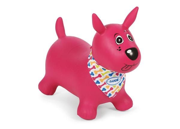 Надувная игрушка-попрыгун Ludi Розовая собака