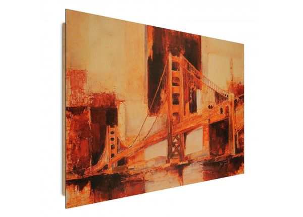 Настенная картина Painted Bridge 3D 98x68 см