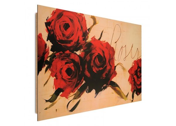 Настенная картина Painted Roses 3D 98x68 см