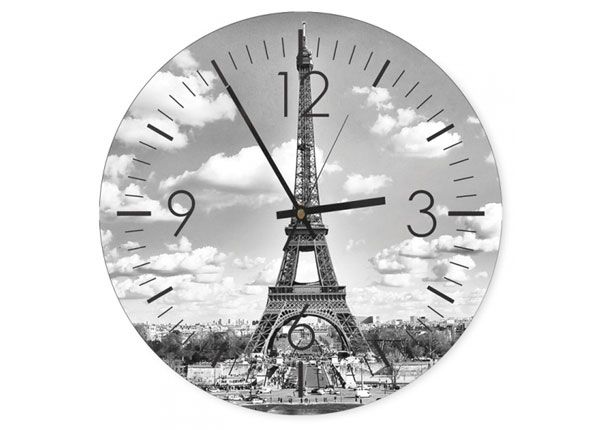 Настенные часы с изображением Eiffel Tower 2