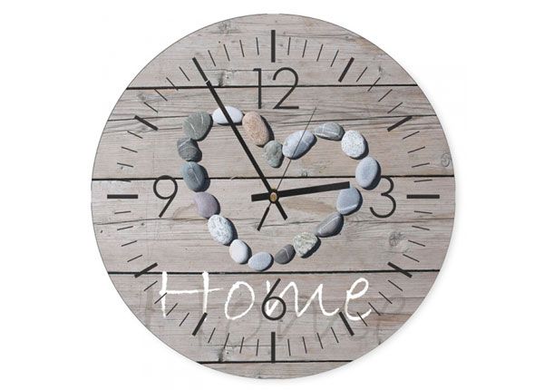 Настенные часы с изображением Home