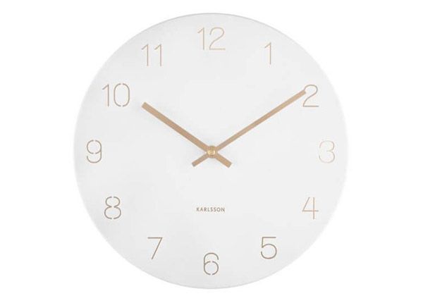 Настенные часы Karlsson Charm Engraved Ø30 cm