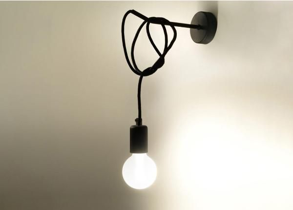 Настенный светильник Edison, черный