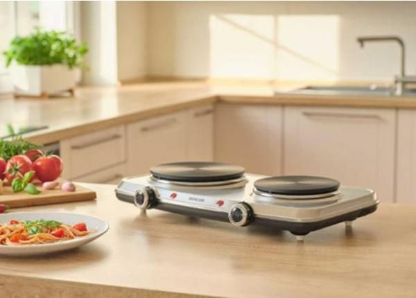 Настольная плита с 2 зонами Sencor SCP2256SS