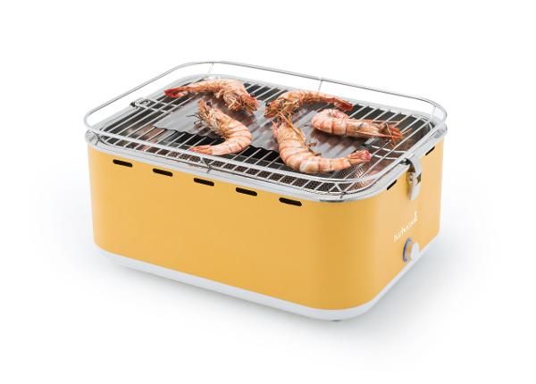 Настольный угольный гриль Barbecook Carlo 44 × 33 × 21 см, жёлтый