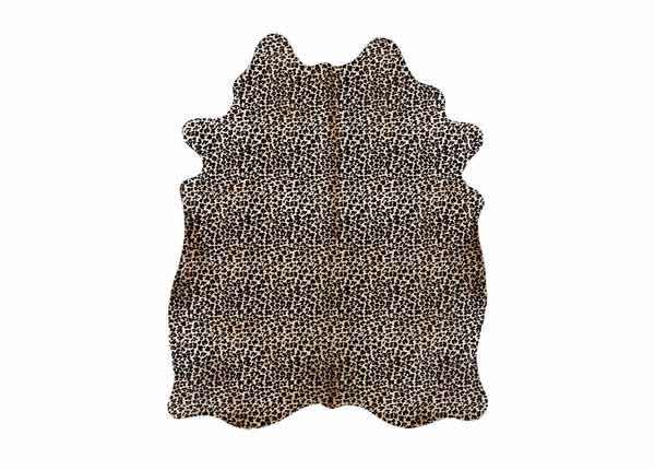Натуральная бычья кожа Leopard 170x180 см