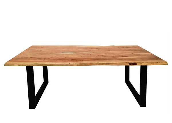 Обеденный стол 100x200 cm, натуральный
