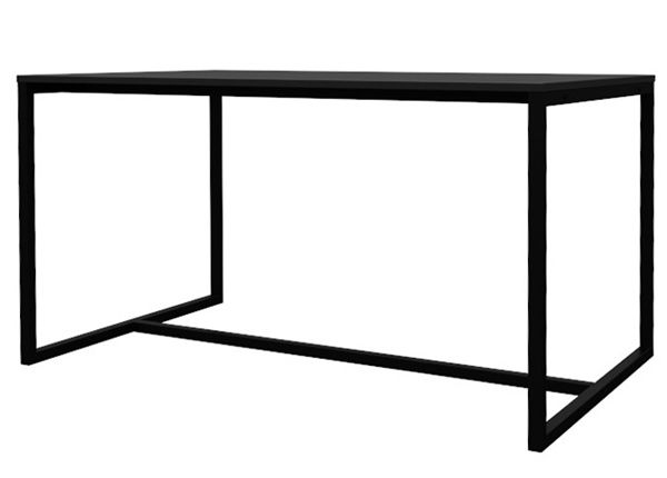 Обеденный стол Lipp 140x90 cm, чёрный
