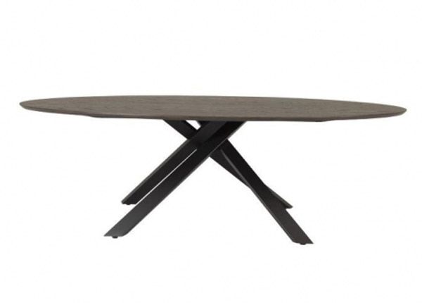 Обеденный стол Tenzo Cox 240x120 cm, дымчатый дуб
