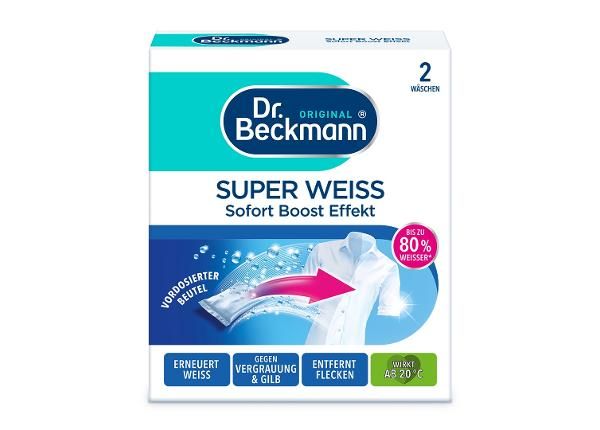 Отбеливатель для белья Super White Dr.Beckmann 2 шт